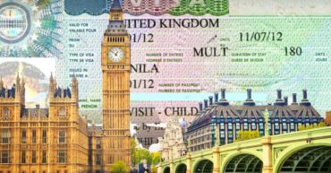 британская виза без загранпаспорта